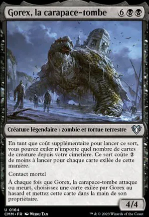 Gorex, la carapace-tombe
