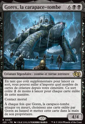 Gorex, la carapace-tombe