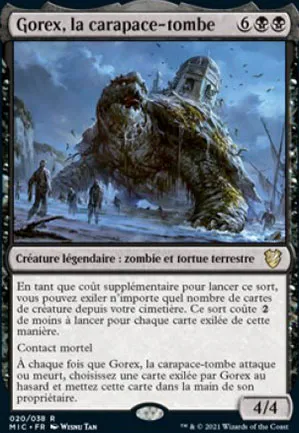 Gorex, la carapace-tombe
