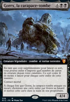 Gorex, la carapace-tombe