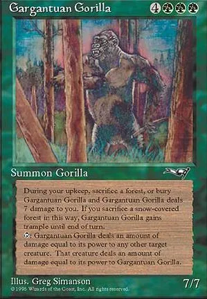 Gorille gargantuesque