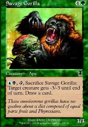Gorille sauvage
