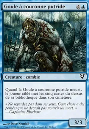 Goule à couronne putride