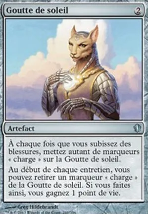 Goutte de soleil