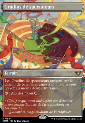 Gradins de spectateurs