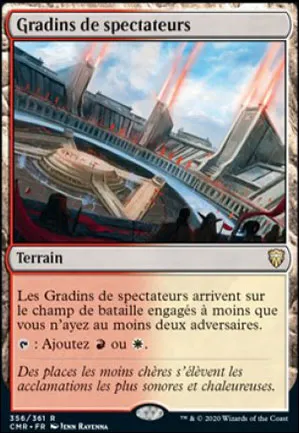 Gradins de spectateurs
