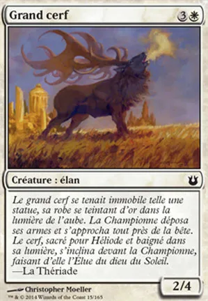 Grand cerf