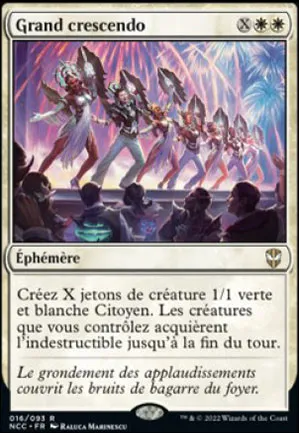 Grand crescendo