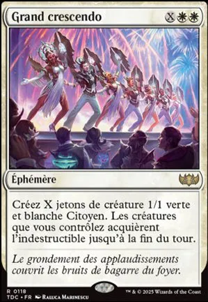 Grand crescendo