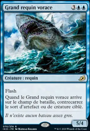 Grand requin vorace