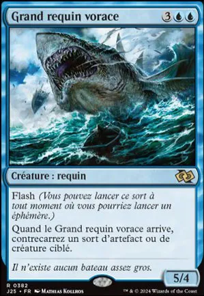 Grand requin vorace
