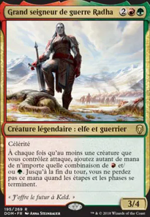 Grand seigneur de guerre Radha