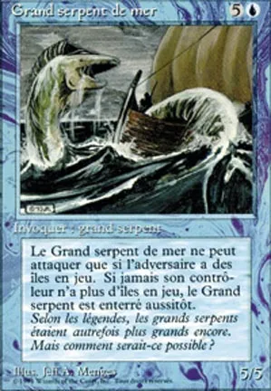 Grand serpent de mer