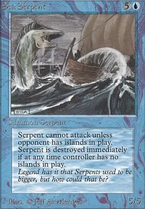 Grand serpent de mer