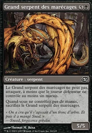 Grand serpent des marécages