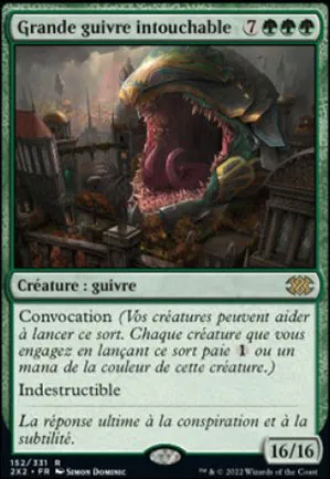 Grande guivre intouchable