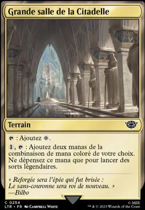 Grande salle de la Citadelle