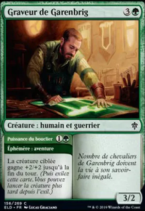 Graveur de Garenbrig // Puissance du bouclier