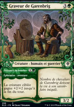 Graveur de Garenbrig // Puissance du bouclier
