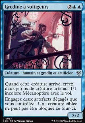 Gredine à voltigeurs