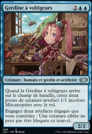 Gredine à voltigeurs