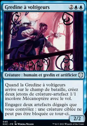 Gredine à voltigeurs