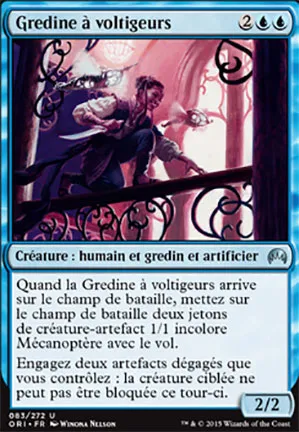 Gredine à voltigeurs