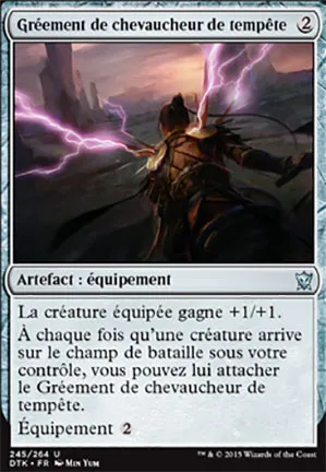 Gréement de chevaucheur de tempête