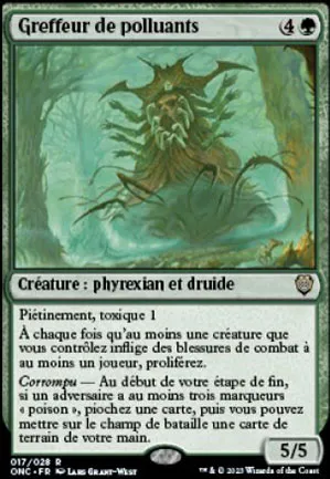 Greffeur de polluants