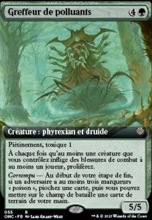 Greffeur de polluants