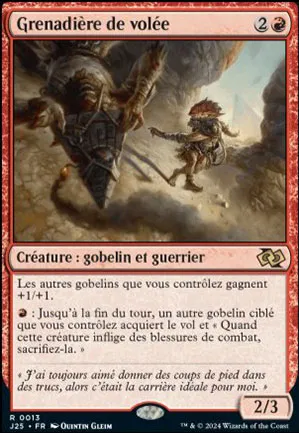 Grenadière de volée