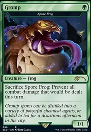 Grenouille à spores