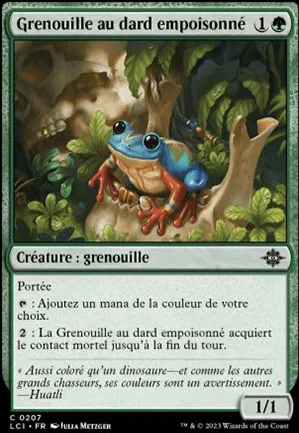 Grenouille au dard empoisonné
