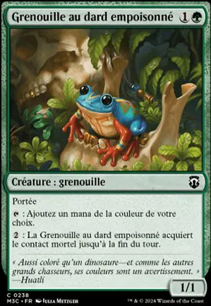 Grenouille au dard empoisonné