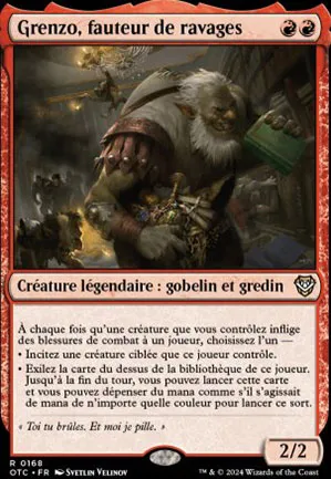 Grenzo, fauteur de ravages