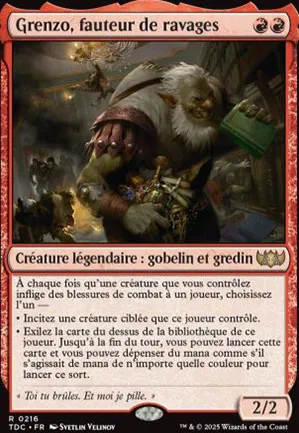 Grenzo, fauteur de ravages