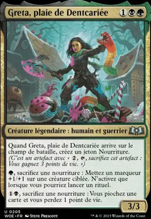 Greta, plaie de Dentcariée