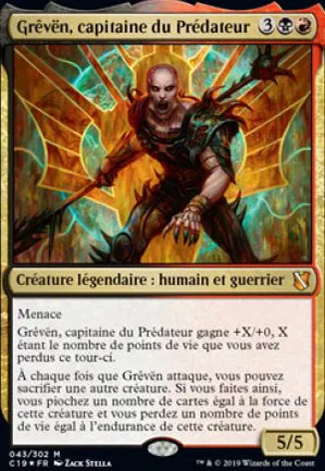 Grêvën, capitaine du Prédateur