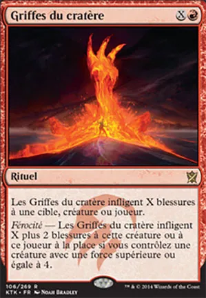 Griffes du cratère