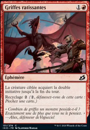 Griffes ratissantes