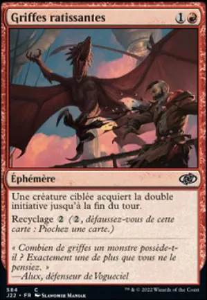 Griffes ratissantes