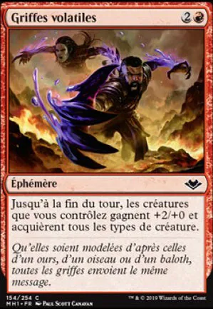 Griffes volatiles
