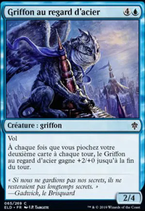 Griffon au regard d'acier