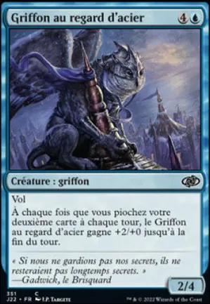 Griffon au regard d'acier