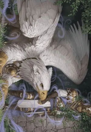 Griffon consciencieux – Illustration