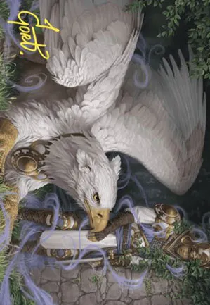 Griffon consciencieux – Illustration