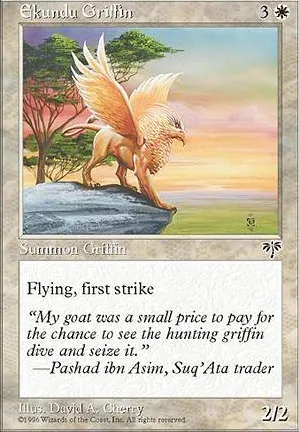 Griffon de l'Ékoundou