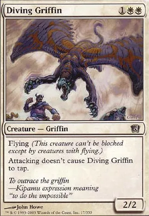 Griffon plongeur