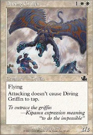 Griffon plongeur