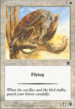 Griffon tacheté